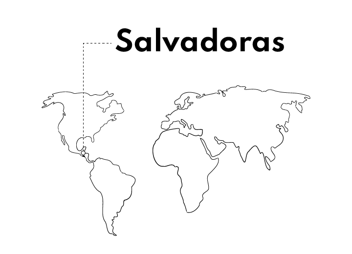 Salvadoras kafijas izcelsmes karte